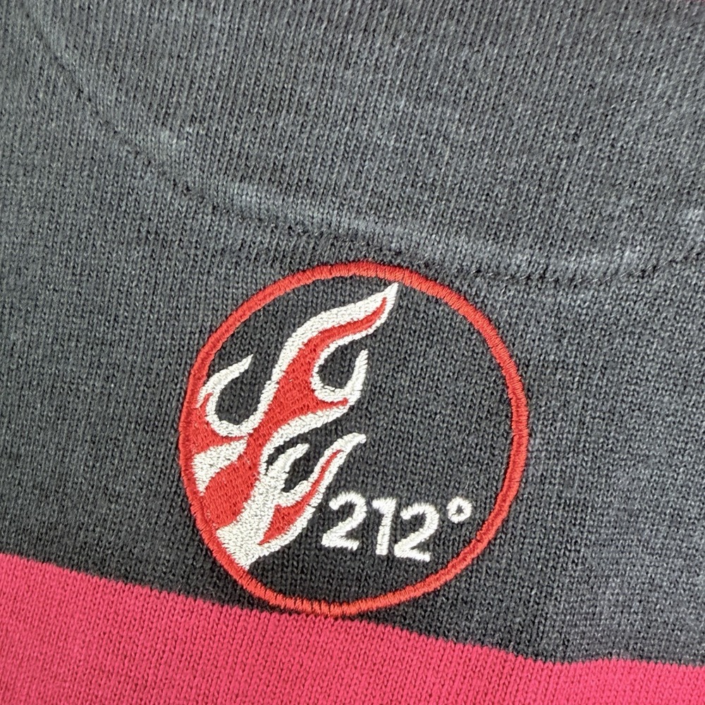 Rugby Wear Barbarian Short Sleeve Polo Shirt Red Black Bred Mens 3XL 90s Vintage - Picture 10 of 10